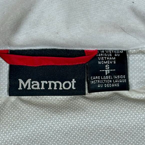 Marmot Lightweight Windbreaker Jacket Womens Small Red‎ Outdoor Hiking Vented - Picture 3 of 16